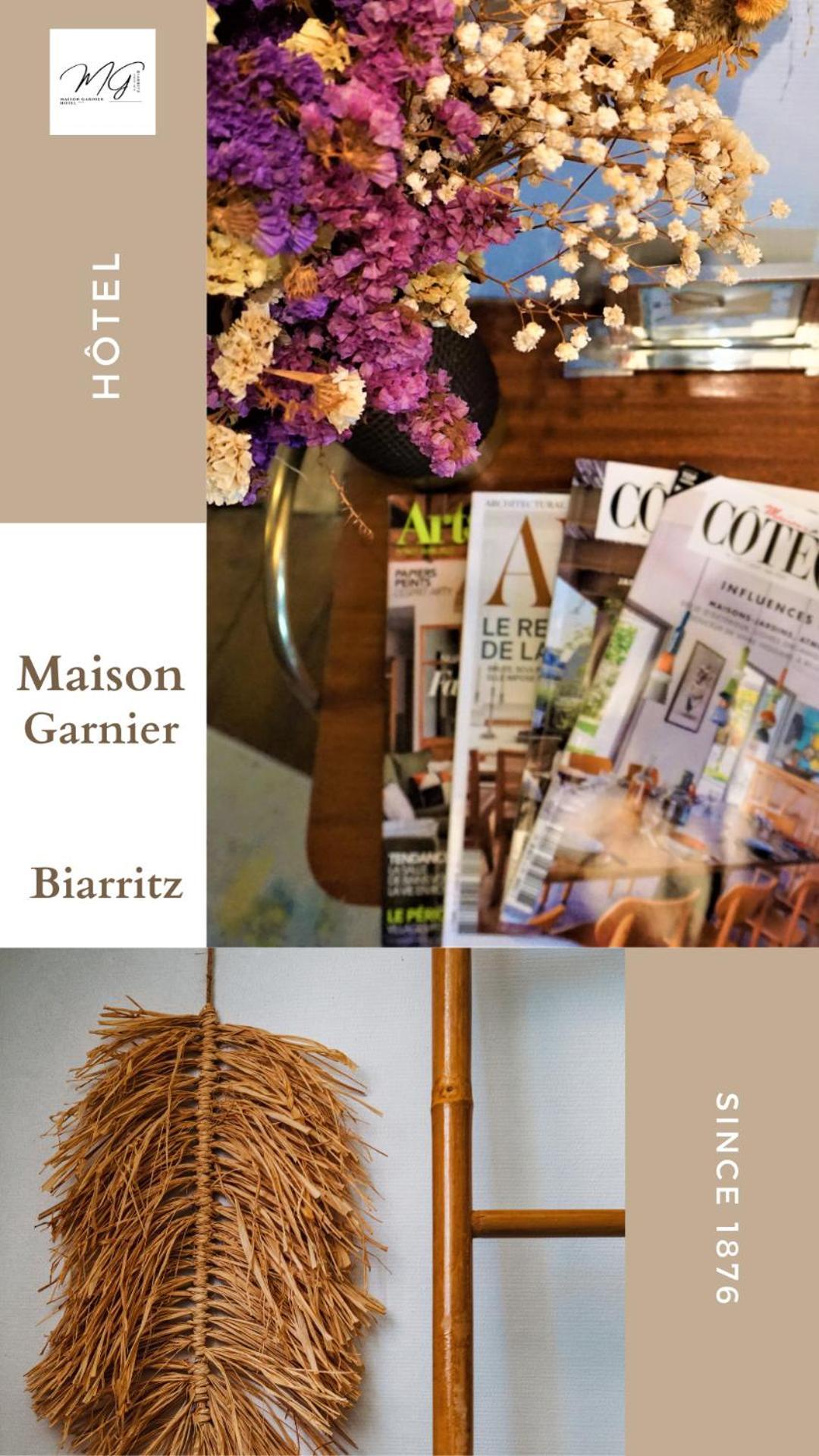 Maison Garnier Hotel De Charme Biarritz Esterno foto